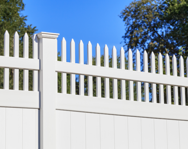 new white fence